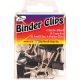 The Pencil Grip Binder Clips 15 Per Pkg Black