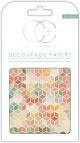 Craft Consortium Decoupage Papers 13.75 inch X15.75 inch 3 Per Pkg Retro 3