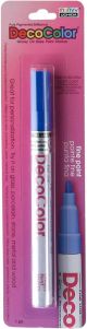 DecoColor Fine Glossy Oil Based Paint Marker Blue