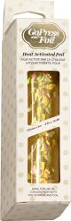 Couture Creations Foil 5inchX16.4 Gold Iridescent Triangular Pattern