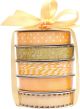 American Crafts Premium Ribbon and Twine 5 Per Pkg Gold