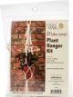 Solid Oak Macrame Plant Hanger Kit 4 Rings