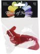 Cardinal On Clip 4 inch Red