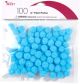 CousinDIY Pom Poms .5 inch 100 Per Pkg Light Blue