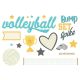 Simple Stories Simple Pages Page Pieces Volleyball