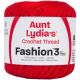 Aunt Lydia s Fashion Crochet Thread Size 3 Atom Red