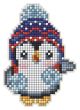 RTO Collection D Art Diamond Painting Magnet Kit 3 X 4.5 Inch Penguin With Hat