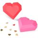 Sizzix Thinlits Dies By Kath Breen 6 Per Pkg Geo Heart Box