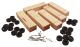Woodland Scenics Pine Car Derby Basic Blocks With Wheels And Axels 6 Per Pkg