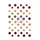 Prima Marketing Farm Sweet Farm Say It In Crystals Assorted Dots 48 Per Pkg
