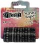 Ranger Dyan Reaveley s Dylusions Washi Tape SetBlack12 Rolls 1 pack of 1 piece