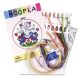 Design Works Counted Cross Stitch Kit 4 inch Round Friends 14 Count