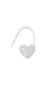Tulip Stitch Markers 7 Per Pkg Heart White