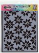 Ranger Dyan Reaveley s Dylusions Stencils 9inchX12inch Star Flurry 1 pack of 1 piece