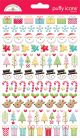 Doodlebug Puffy StickersCandy Cane Lane Icons