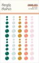 Simple Stories My Story Enamel Dots Embellishments