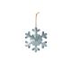 Christmas D?cor Snowflake Christmas Decorations Tin Silver