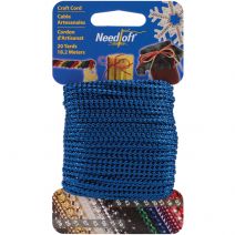 Cottage Mills Novelty Craft Cord 20Yd-Metallic Blue