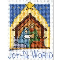 Design Works Counted Cross Stitch Kit 2"X3"-Nativity (14 Count)