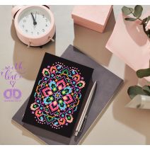 Diamond Dotz Diamond Embroidery Facet Art Greeting Card Kit Blackstar