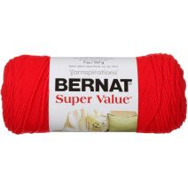 Spinrite Bernat Super Value Solid YarnTrue Red