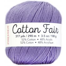 Premier Yarns Cotton Fair Solid Yarn Lavender