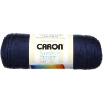 Caron Simply Soft Solids Yarn Dark Country Blue 1 Pack of 1 Piece