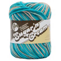 Spinrite Lily Sugarn Cream Yarn Ombres Super Size Pebble Beach