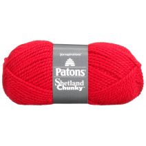 Patons Shetland Chunky Yarn Red Robin