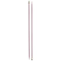 Silvalume Single Point Knitting Needles 10 Inch Size 7 Per 4.5mm