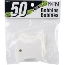 Janlynn Cardboard Floss Bobbins 50 per Pkg