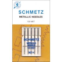 Schmetz Metallic Machine Needle-Size 14/90 5/Pkg