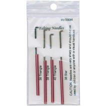 Wistyria Editions Felting Needles 4 Per Pkg Size 36 38 And 40 Triangle Size 38 Star