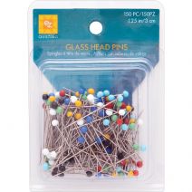 EZ Quilting Glass Head Pins Size 20 150pcs