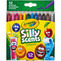 Crayola Silly Scents Twistables Mini Crayons 12 Per Pkg