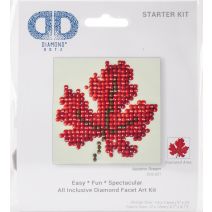Diamond Dotz Diamond Embroidery Facet Art Kit 3"X3"-Autumn Dream