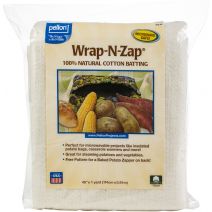 Pellon Wrap N Zap 100 Percentage Natural Cotton Batting 45 Inch X36 Inch