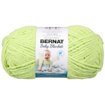 Spinrite Bernat Baby Blanket Big Ball Yarn Lemon Lime