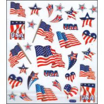 Sticker King Stickers-Patriotic