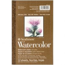 Strathmore Watercolor Paper Pad 5.5inchesX8.5inches12 Sheets