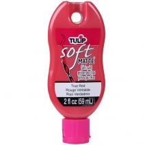 Tulip Soft Matte Fabric Paint 2oz True Red