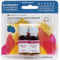 Candy And Baking Flavoring .125oz 2 Per Pkg Blueberry