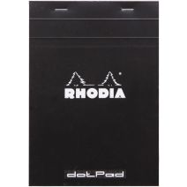 Rhodia Dot Pad 6 InchX8.25 Inch Black