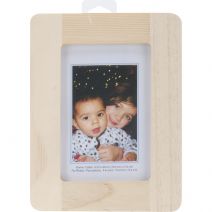 Multicraft Natural Pine Desktop Photo Frame 6.5 inch X8.5 inch 4 inch X6 inch Opening