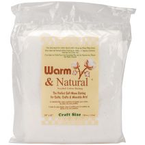 Warm Company Warm and Natural Cotton Batting Craft Size 34 inch X45 inch