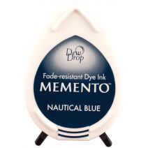 Memento Dew Drop Dye Ink Pad-Nautical Blue