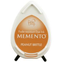 Memento Dew Drop Dye Ink Pad-Peanut Brittle