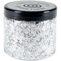 Creative Expressions Cosmic Shimmer Gilding Flakes 200ml-Silver Moon