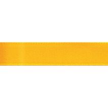 Offray Single Face Satin Ribbon 5/8"X18'-Yellow Gold