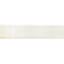 Offray Single Face Satin Ribbon 7 Per 8 Inch X18 Antique White
